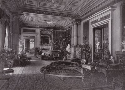 Das Wohnzimmer, Marlborough House von English Photographer