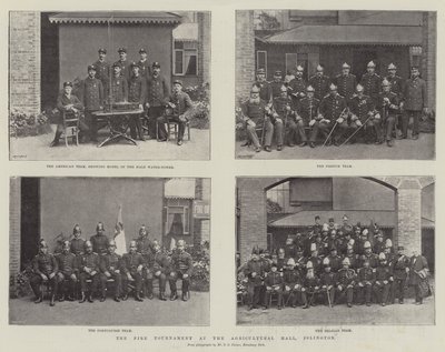 Das Feuerturnier in der Agricultural Hall, Islington von English Photographer