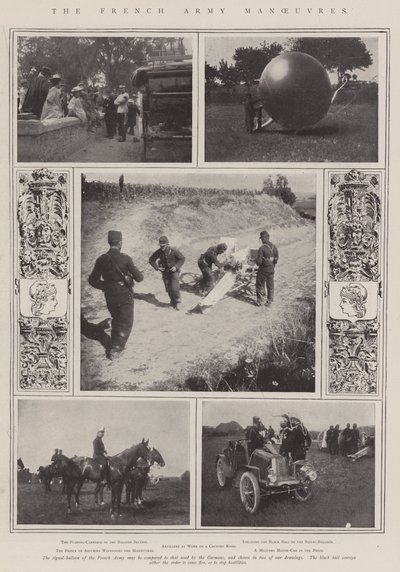 Die französischen Armeemanöver von English Photographer