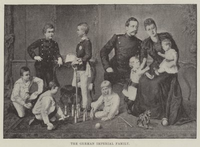 Die deutsche Kaiserfamilie von English Photographer