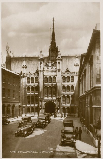 Die Guildhall, London von English Photographer