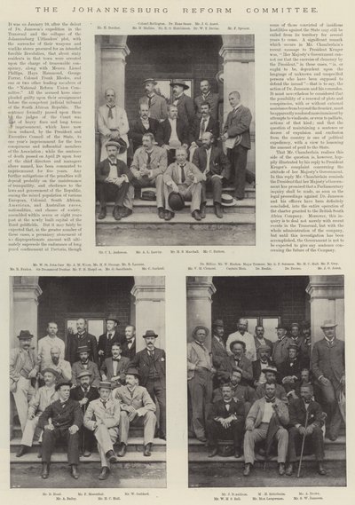 Das Johannesburg Reformkomitee von English Photographer