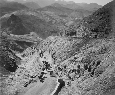 Der Khyber-Pass, Nordwestgrenze Indiens von English Photographer