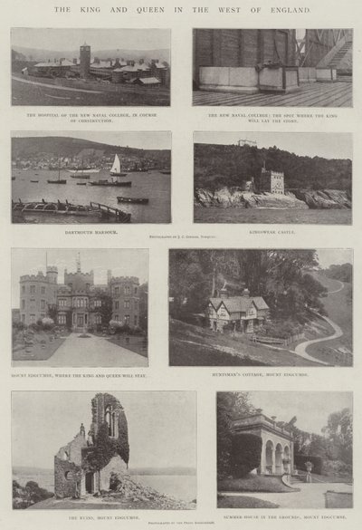 Der König und die Königin im Westen Englands von English Photographer