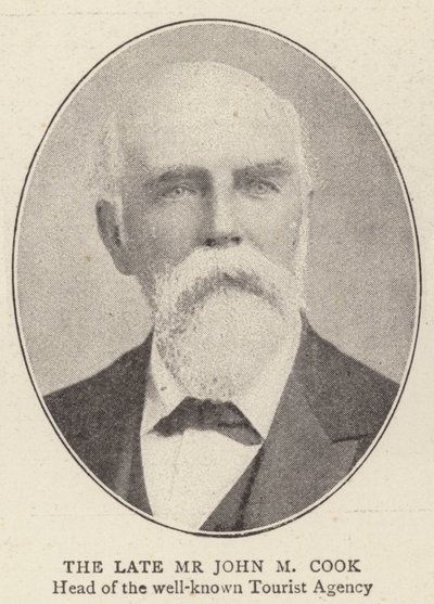 Der verstorbene Mr. John M. Cook von English Photographer