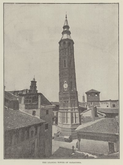 Der schiefe Turm von Saragossa von English Photographer