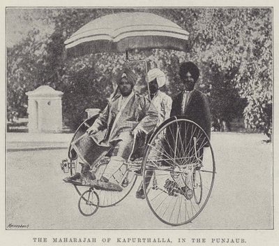 Der Maharadscha von Kapurthalla im Punjab von English Photographer