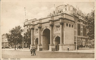 Der Marble Arch, London von English Photographer