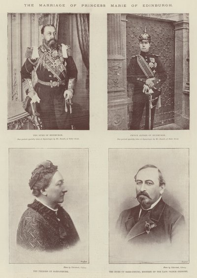 Die Hochzeit von Prinzessin Marie von Edinburgh von English Photographer