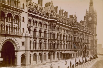 Midland Grand Hotel, Midland Railway Station, Euston Road, London von English Photographer
