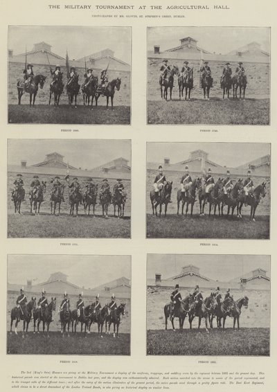 Das Militärturnier in der Agricultural Hall von English Photographer