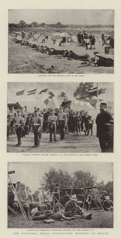 Das Treffen der National Rifle Association in Bisley von English Photographer