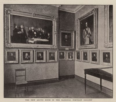 Der neue Arktis-Raum in der National Portrait Gallery von English Photographer