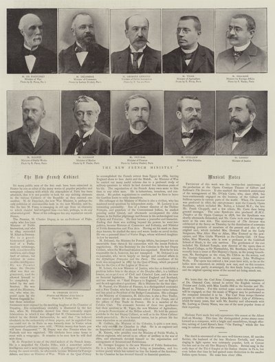 Das neue französische Ministerium von English Photographer