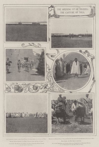Die Erschließung Nigerias, die Eroberung von Yola von English Photographer