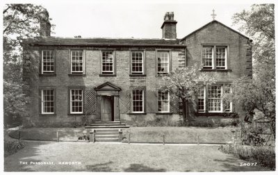 Das Pfarrhaus, Haworth von English Photographer