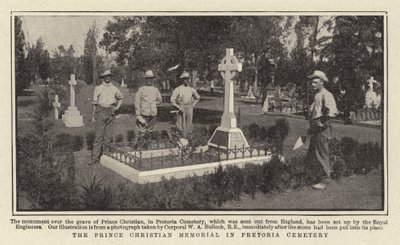 Das Prinz-Christian-Denkmal auf dem Friedhof von Pretoria von English Photographer