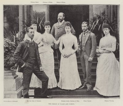 Der Prinz von Wales und Familie von English Photographer