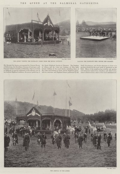 Die Königin beim Balmoral-Treffen von English Photographer