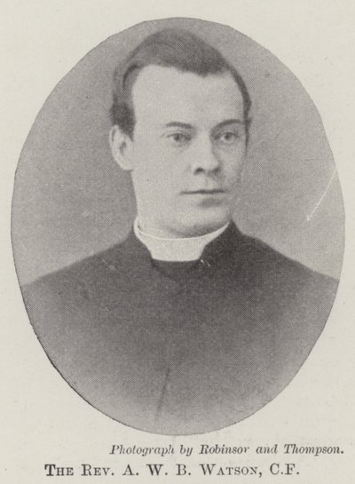 Der Reverend A W B Watson, CF von English Photographer
