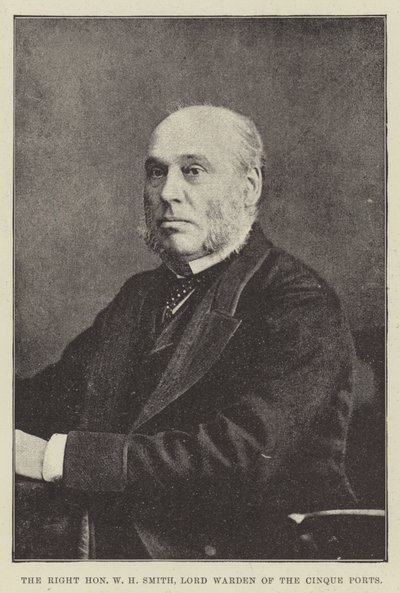Der ehrenwerte W H Smith, Lord Warden der Cinque Ports von English Photographer