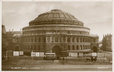 Die Royal Albert Hall, London von English Photographer
