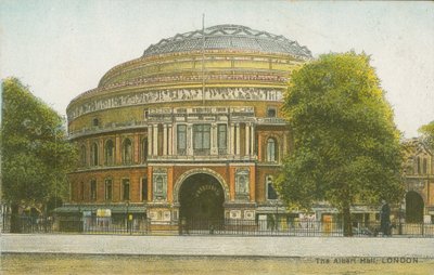 Die Royal Albert Hall, London von English Photographer
