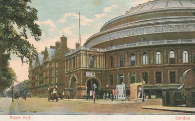 Die Royal Albert Hall, London von English Photographer