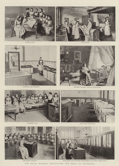 Die Royal Masonic Institution for Girls in Battersea von English Photographer