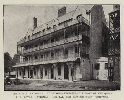 Das Royal National Hospital for Consumption, Ventnor von English Photographer