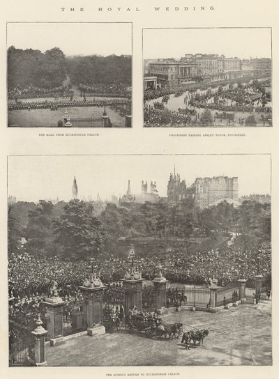 Die königliche Hochzeit von English Photographer