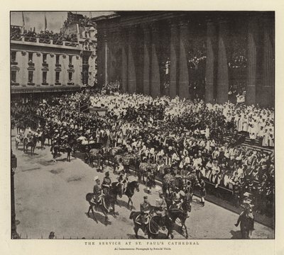 Der Gottesdienst in der St. Pauls Kathedrale von English Photographer