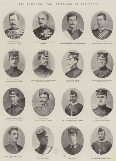 Der Transvaal-Krieg, Verluste an der Front von English Photographer