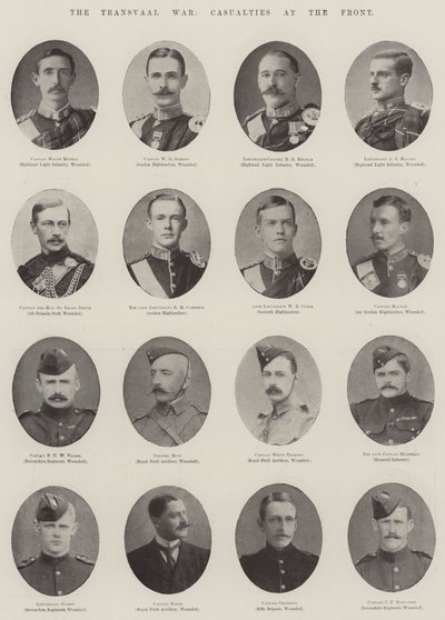 Der Transvaal-Krieg, Verluste an der Front von English Photographer