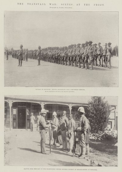 Der Transvaal-Krieg, Szenen an der Front von English Photographer