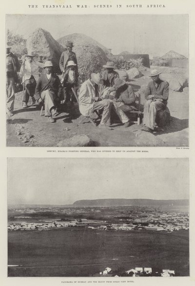 Der Transvaal-Krieg, Szenen in Südafrika von English Photographer