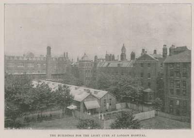 Die Gebäude für die Lichttherapie im London Hospital von English Photographer