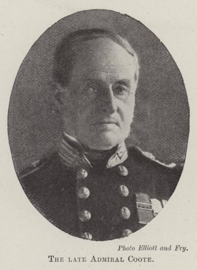 Der verstorbene Admiral Coote von English Photographer