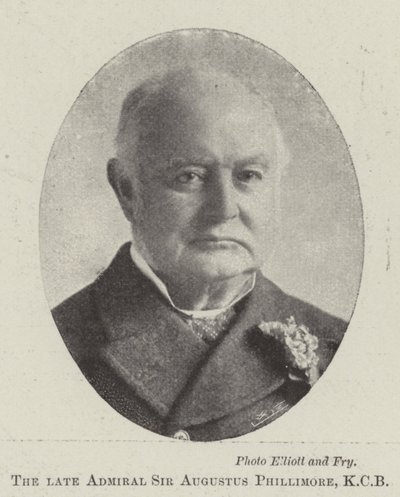 Der verstorbene Admiral Sir Augustus Phillimore, KCB von English Photographer