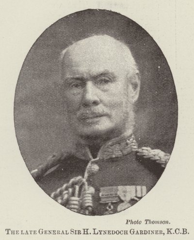 Der verstorbene General Sir H Lynedoch Gardiner, KCB von English Photographer
