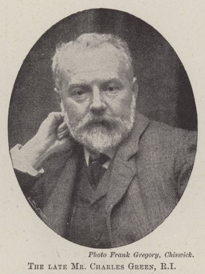 Der verstorbene Herr Charles Green, RI von English Photographer