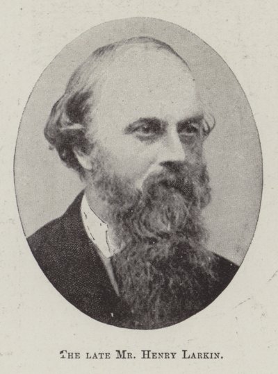 Der verstorbene Mr Henry Larkin von English Photographer