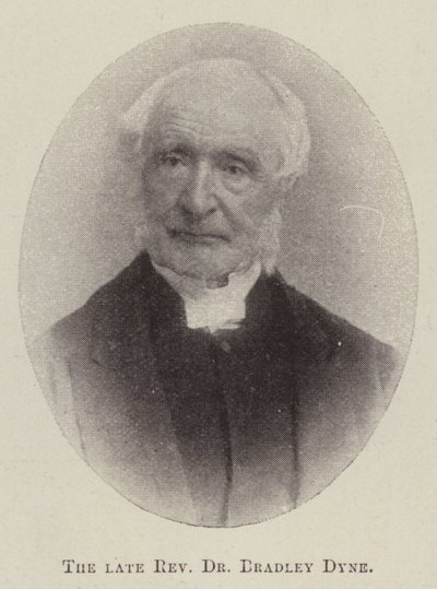 Der verstorbene Reverend Dr Bradley Dyne von English Photographer