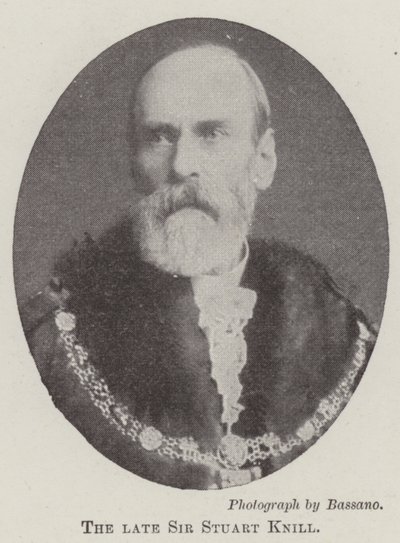 Der verstorbene Sir Stuart Knill von English Photographer