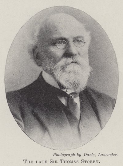 Der verstorbene Sir Thomas Storey von English Photographer