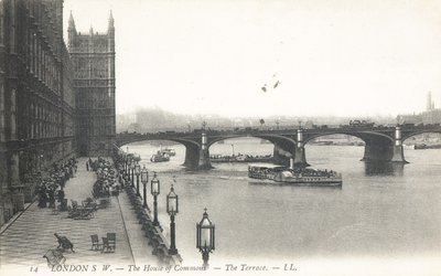 Die Terrasse des House of Commons von English Photographer