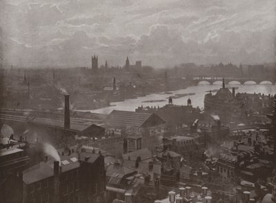Blick von der Goldenen Galerie, St. Pauls, nach Südwesten von English Photographer