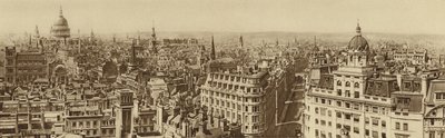 Blick auf London vom Gipfel des Denkmals von English Photographer