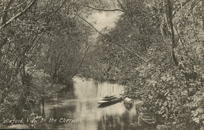 Blick auf den Fluss Cherwell, Oxford, Oxfordshire von English Photographer