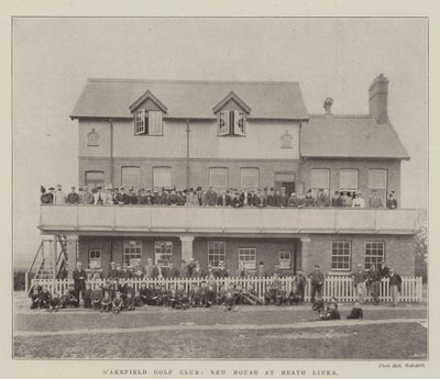 Wakefield Golf Club, Neues Haus an den Heath Links von English Photographer